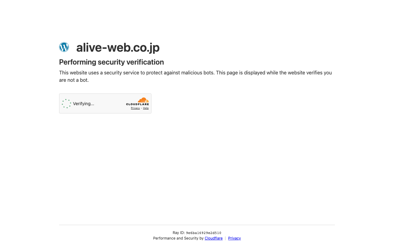 alive web