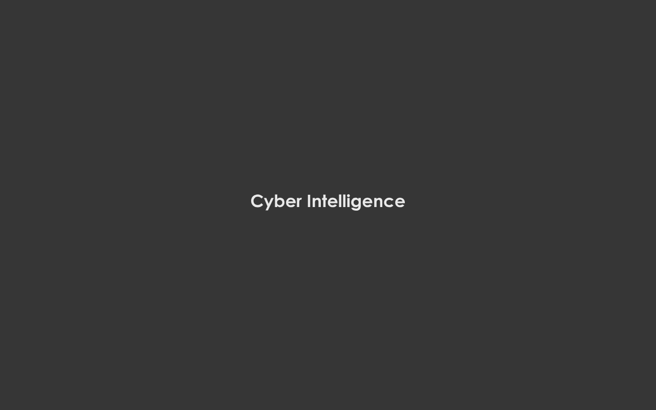 cyber intelligence